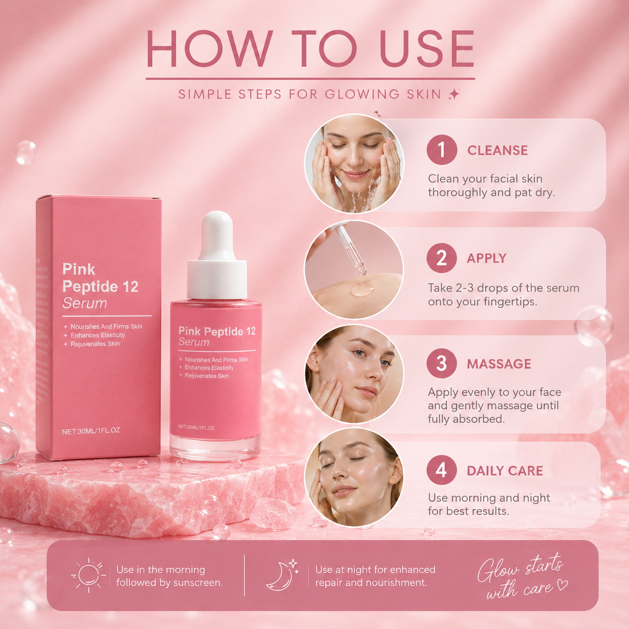 Advanced Peptide Glass Skin Serum
